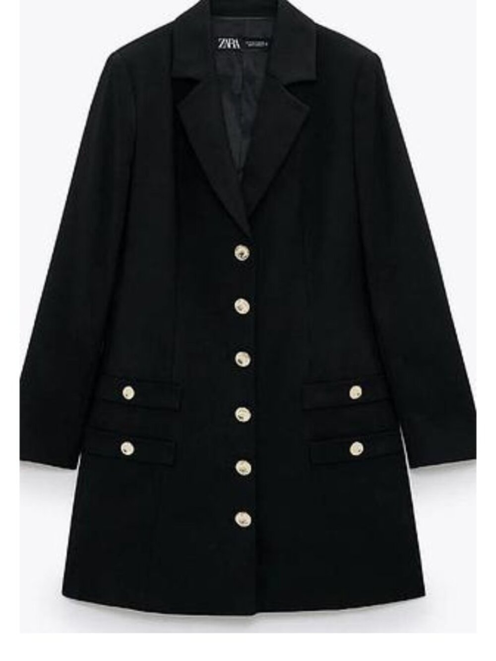 Zara Black Blazer Dress
